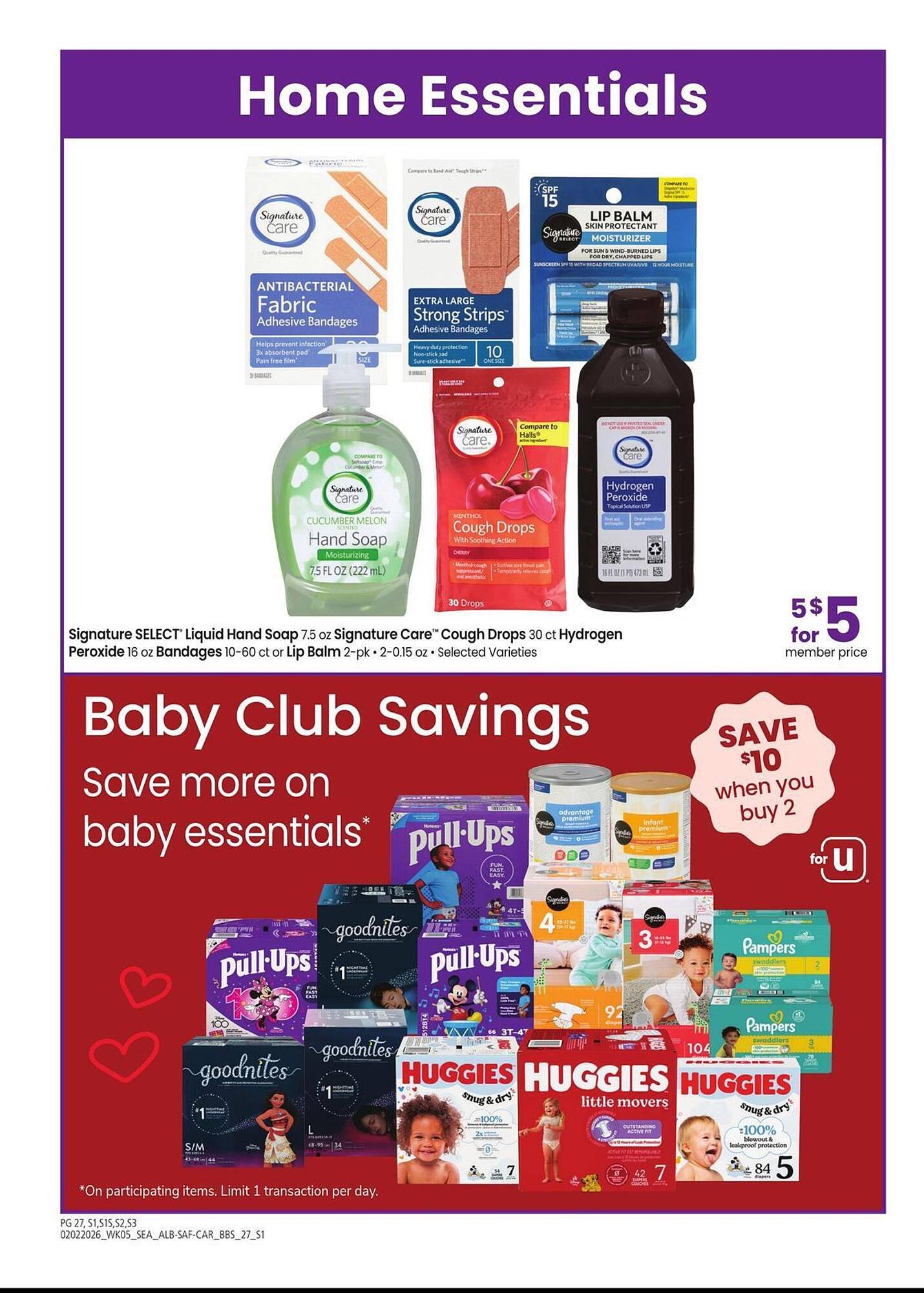 Safeway weekly ad (2026-02-02 - 2026-03-01)