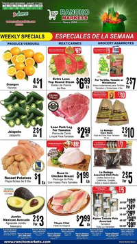 Rancho Markets weekly ad