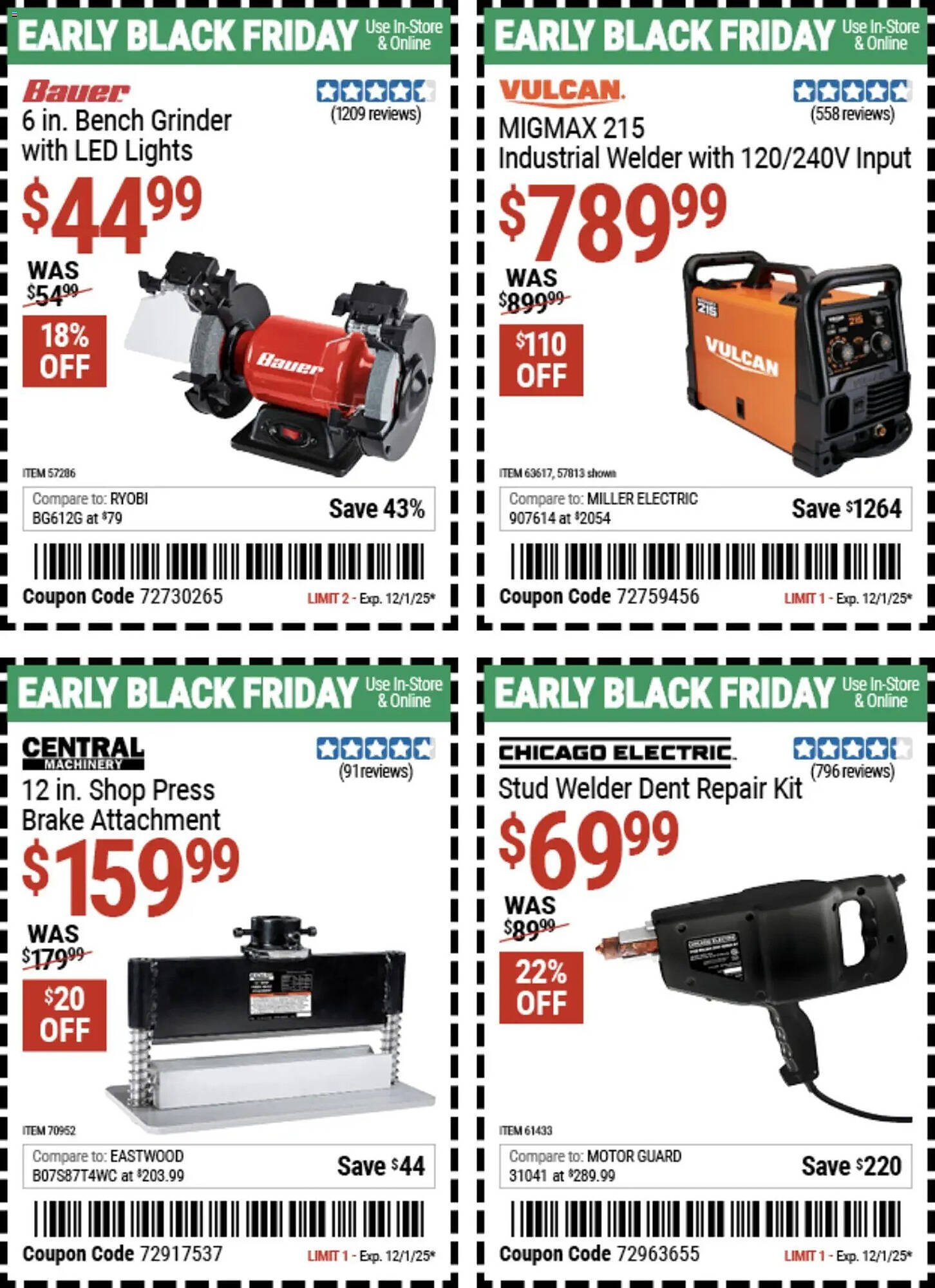 Harbor Freight Tools weekly ad (2025-11-10 - 2025-12-02) | 11