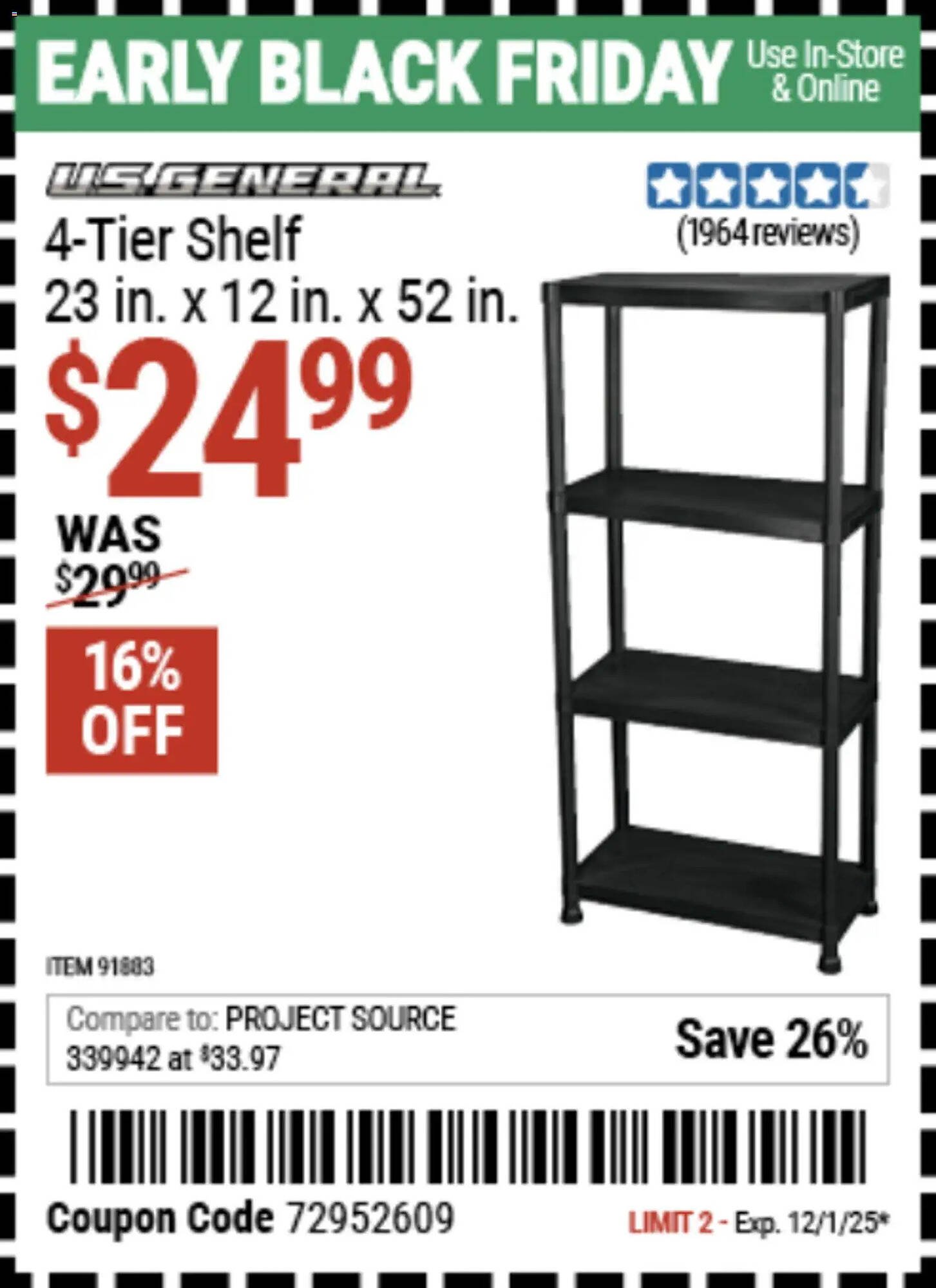 Harbor Freight Tools weekly ad (2025-11-10 - 2025-12-02) | 22