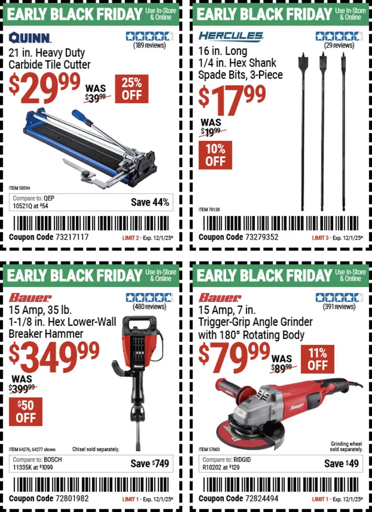 Harbor Freight Tools weekly ad (2025-11-10 - 2025-12-02) | 25