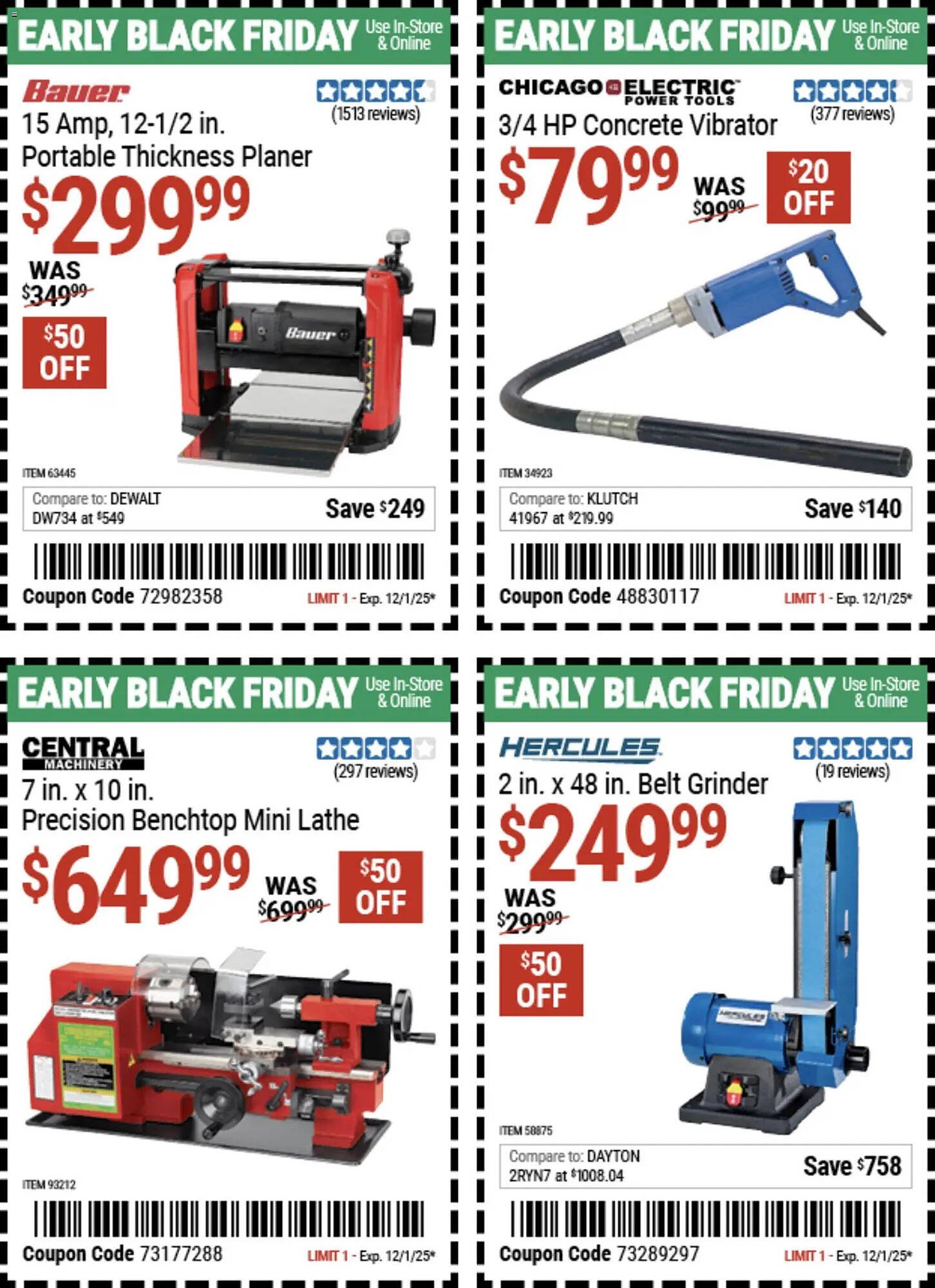 Harbor Freight Tools weekly ad (2025-11-10 - 2025-12-02) | 33