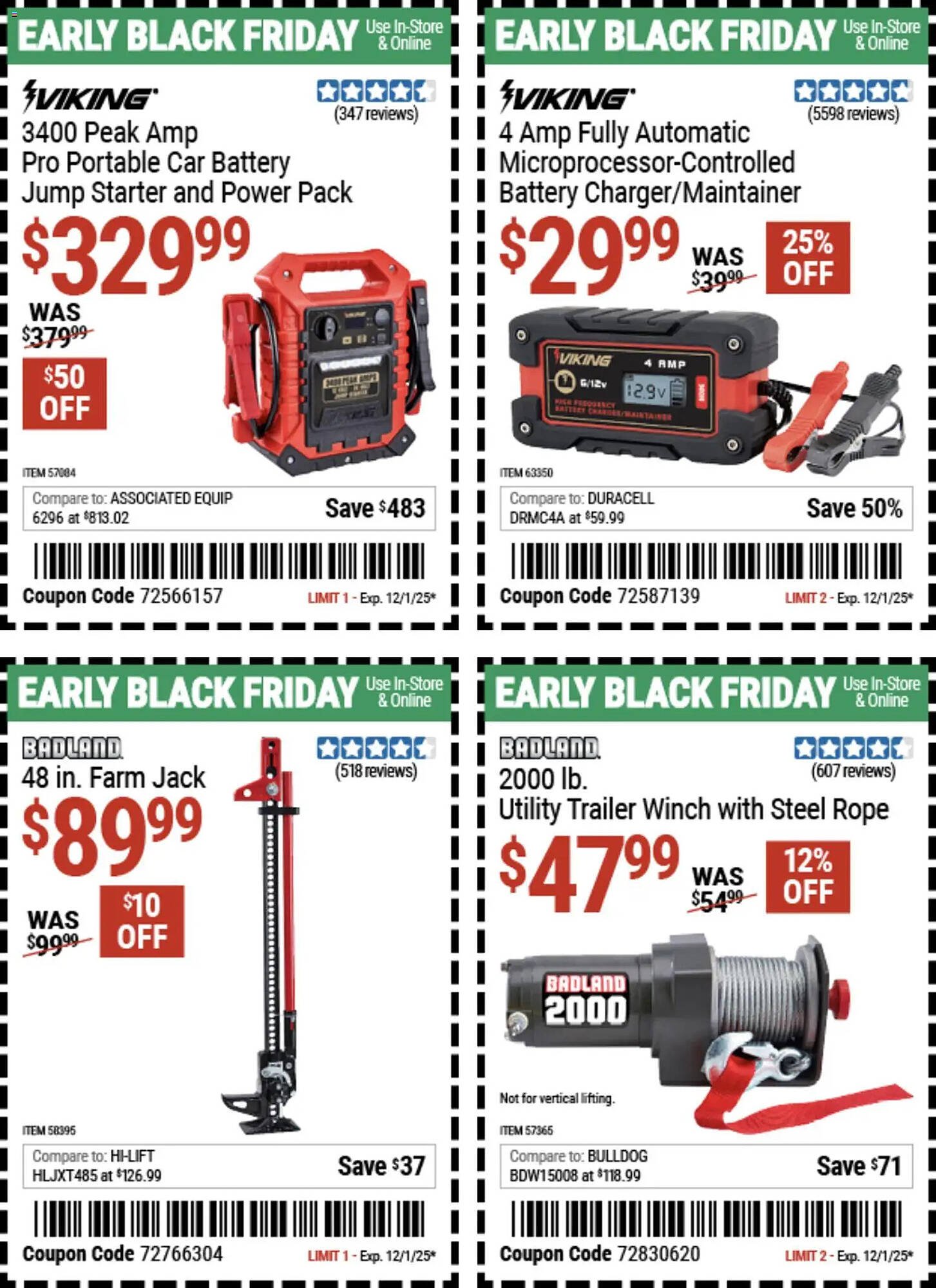 Harbor Freight Tools weekly ad (2025-11-10 - 2025-12-02) | 35