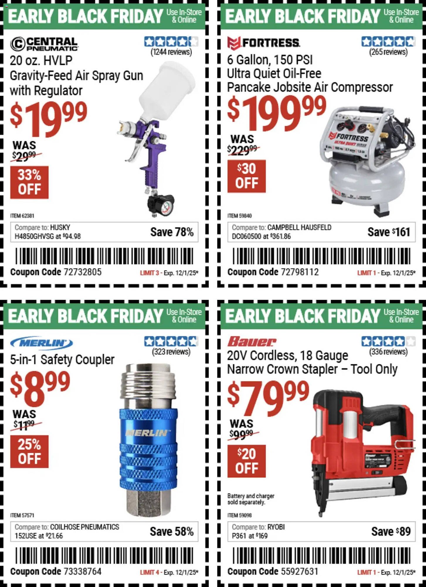 Harbor Freight Tools weekly ad (2025-11-10 - 2025-12-02) | 36