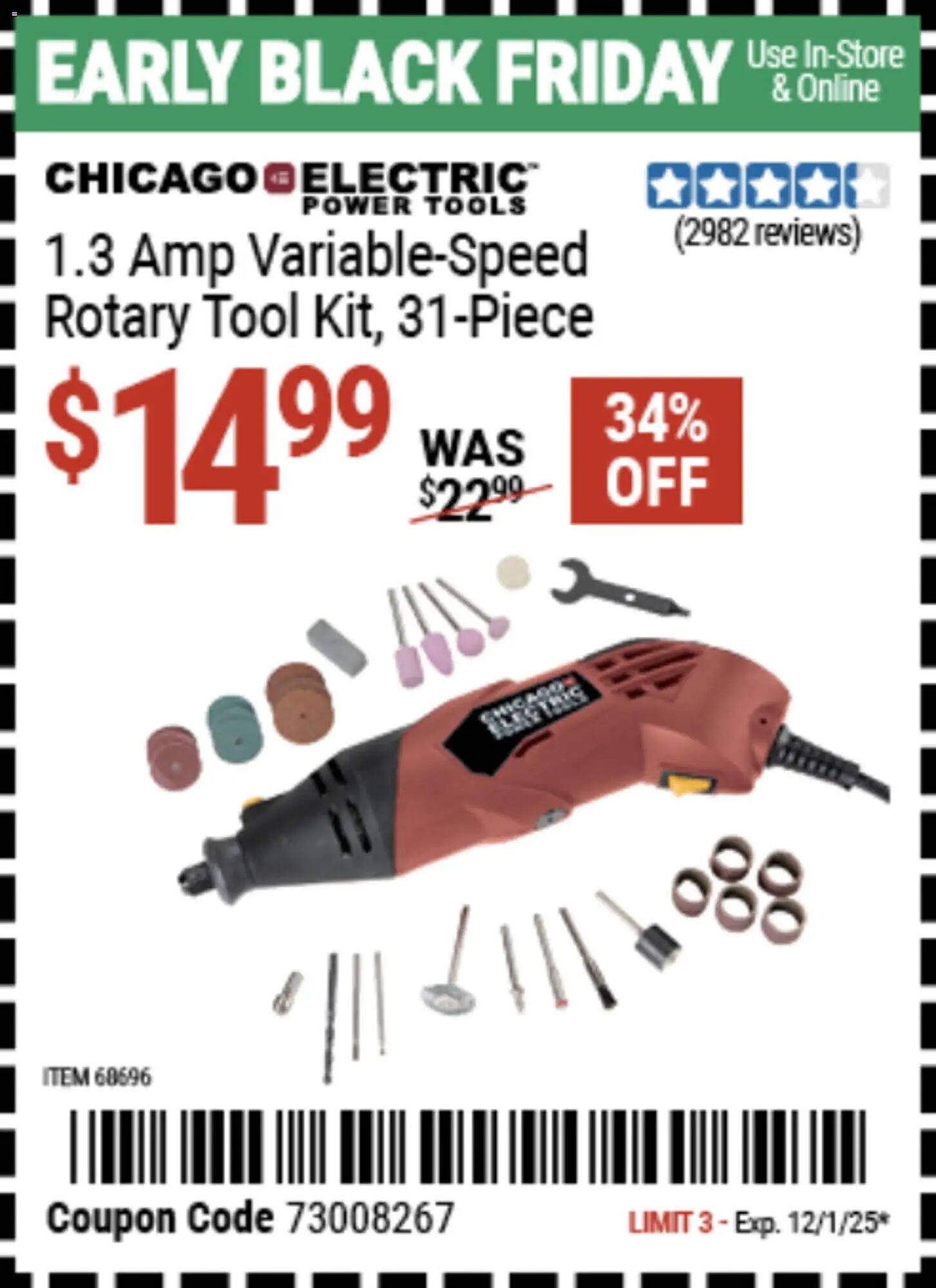 Harbor Freight Tools weekly ad (2025-11-10 - 2025-12-02) | 6
