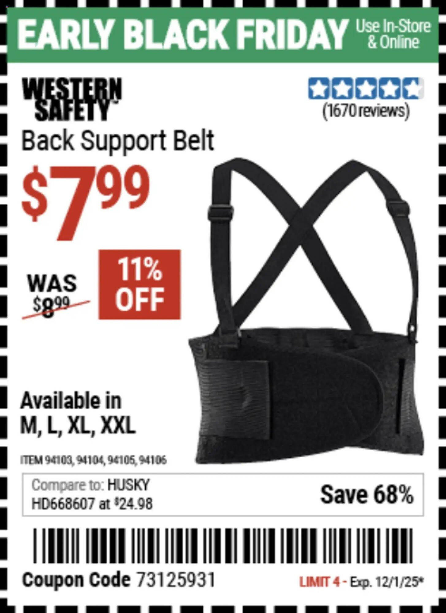 Harbor Freight Tools weekly ad (2025-11-10 - 2025-12-02) | 8