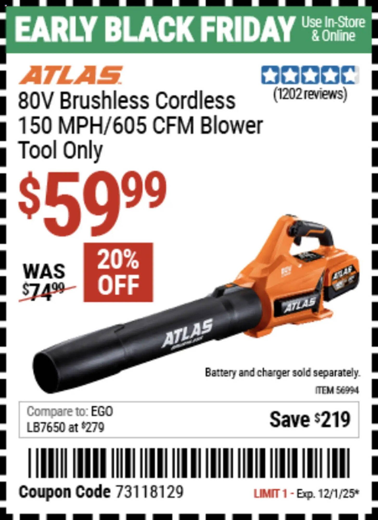 Harbor Freight Tools weekly ad (2025-11-10 - 2025-12-02) | 10
