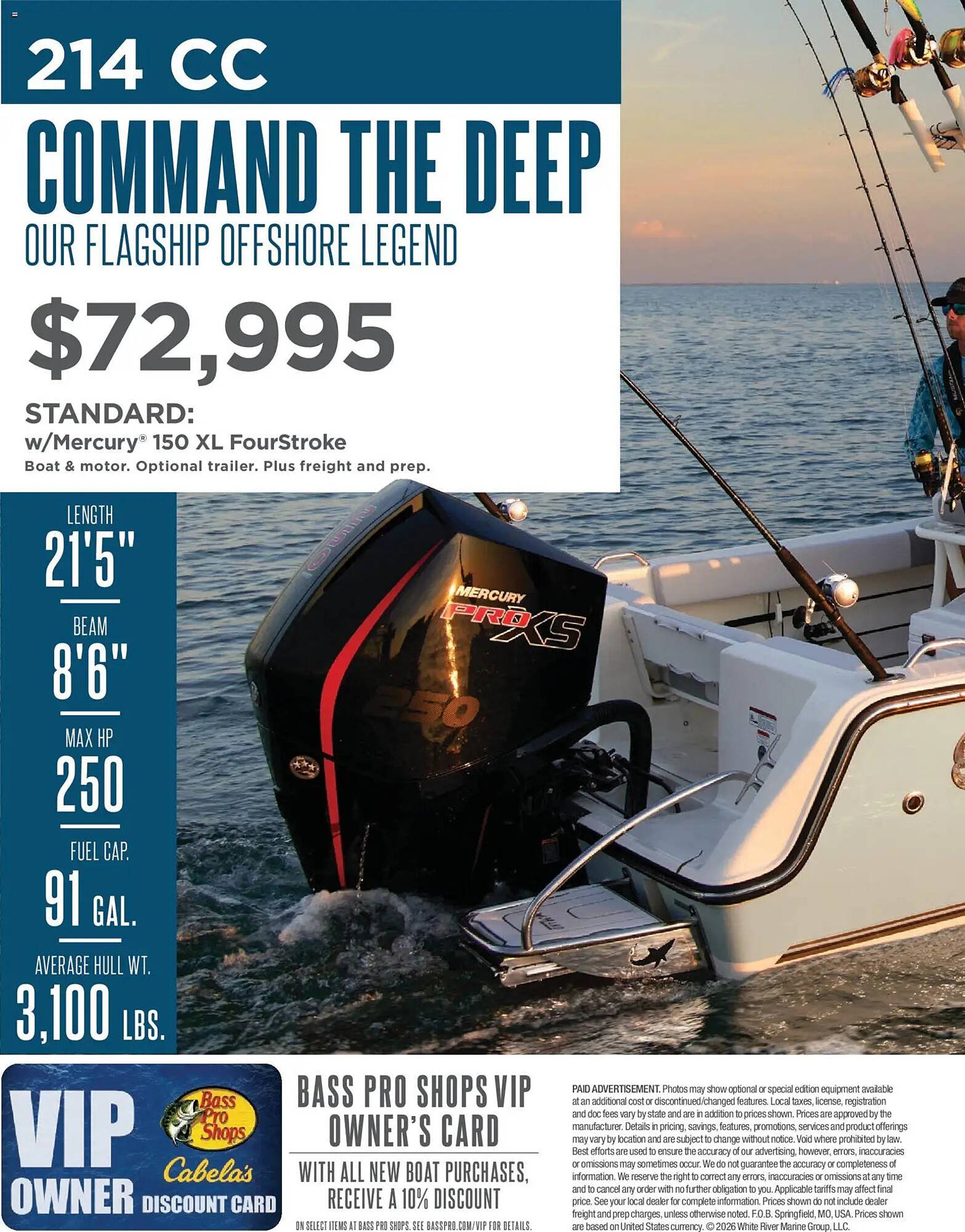 Cabela's weekly ad (2025-12-15 - 2026-04-02) | 282