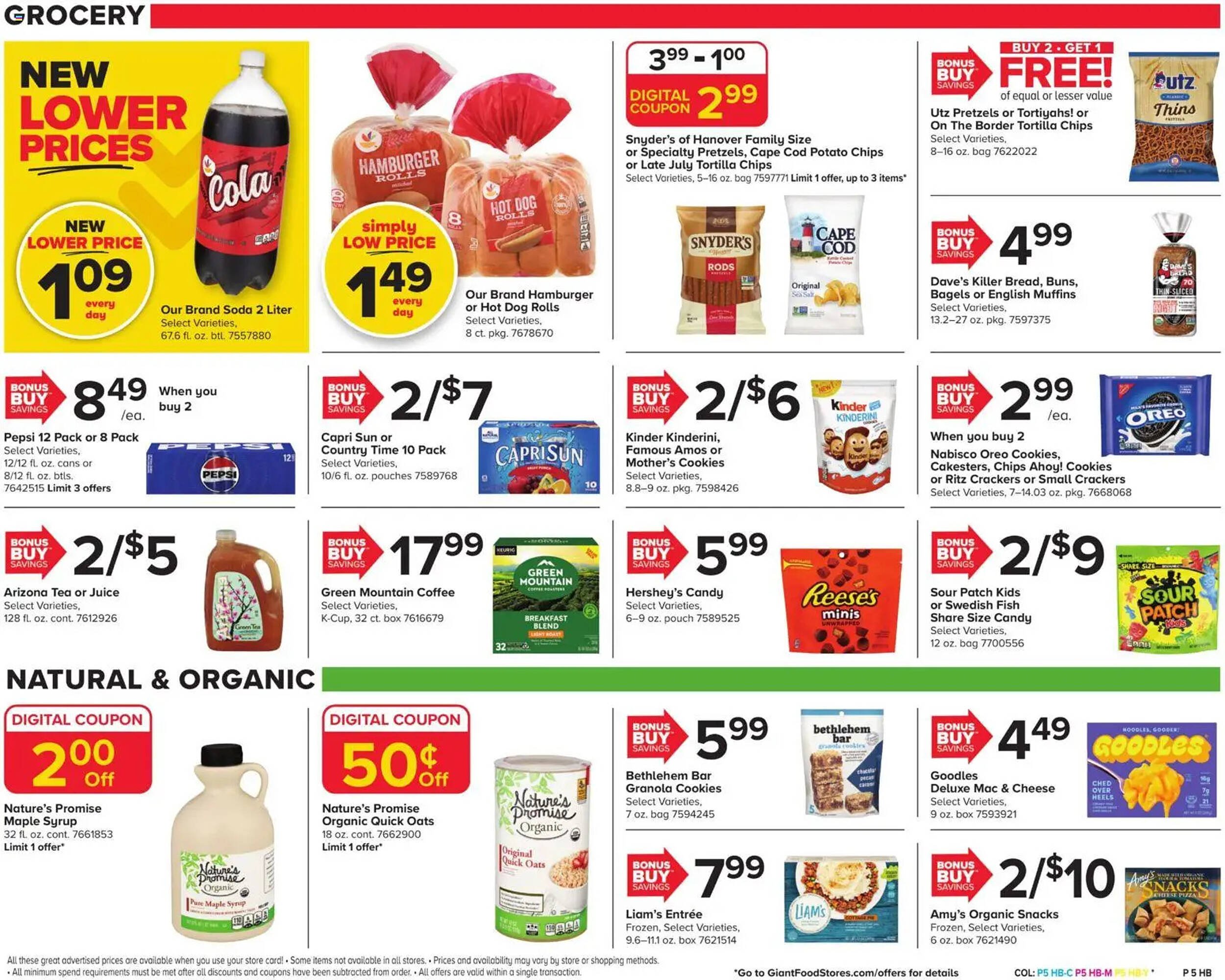 GIANT weekly ad