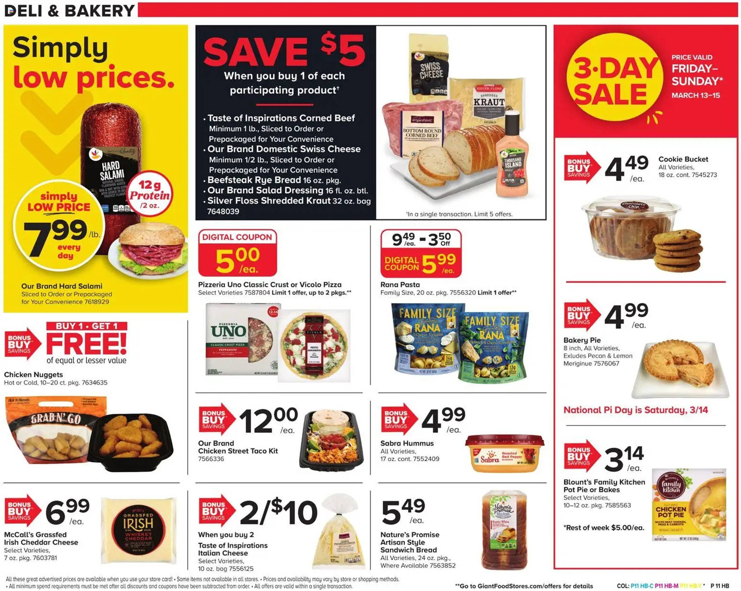 GIANT weekly ad