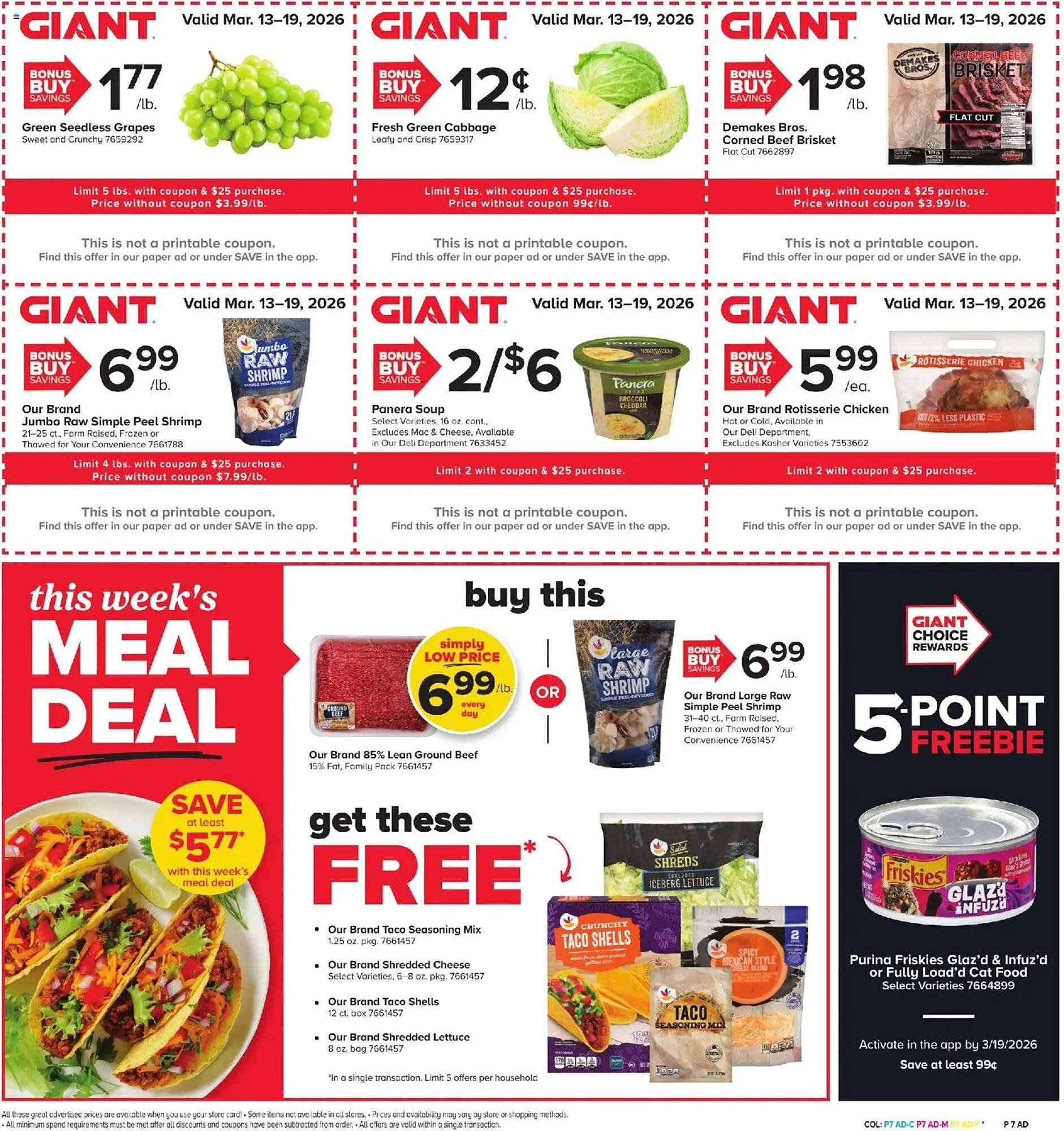 GIANT weekly ad