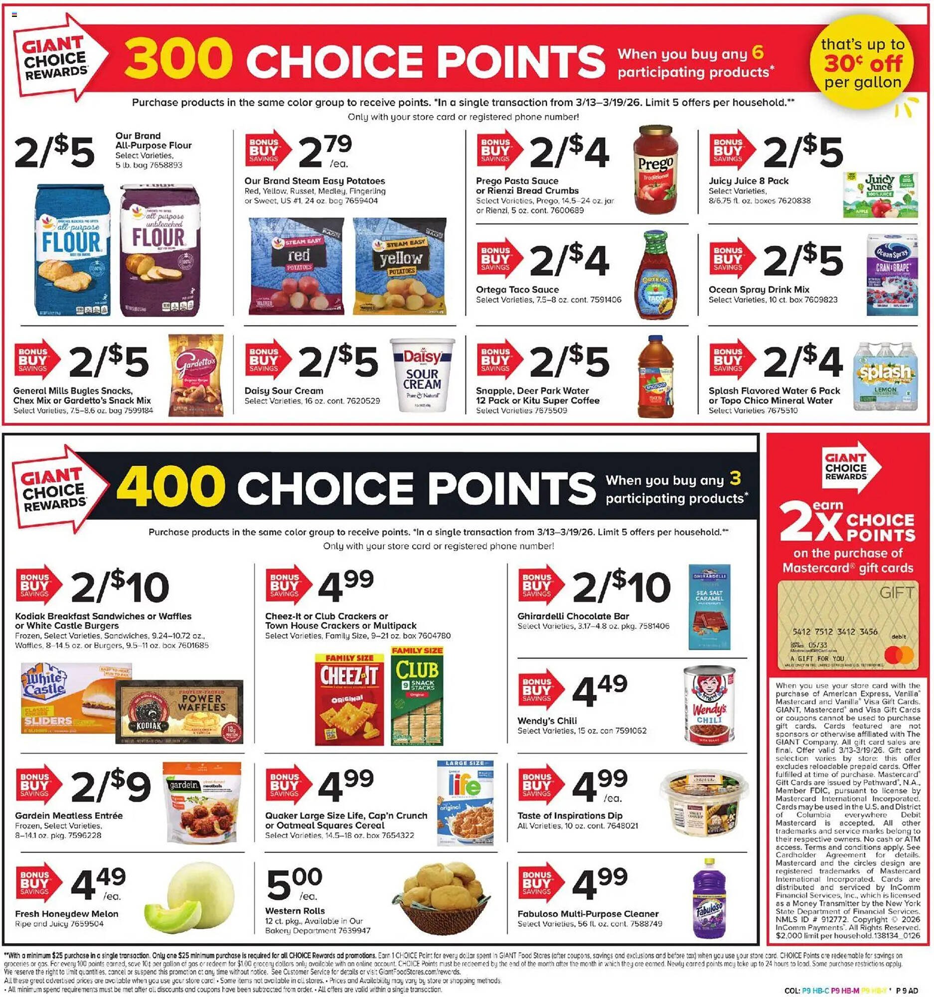 GIANT weekly ad