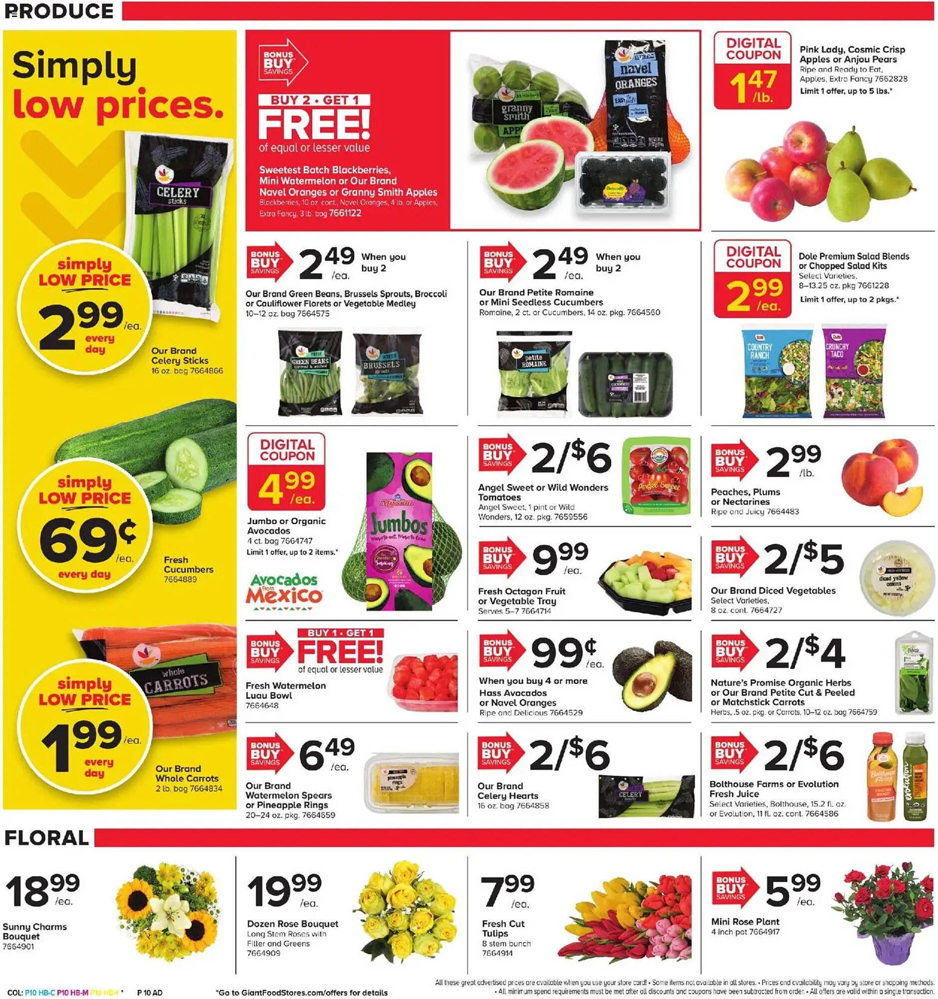 GIANT weekly ad