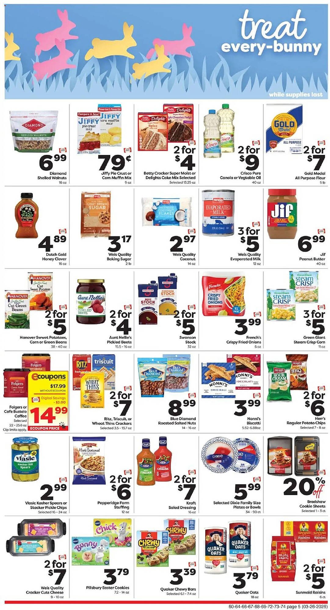 Weis Markets weekly ad