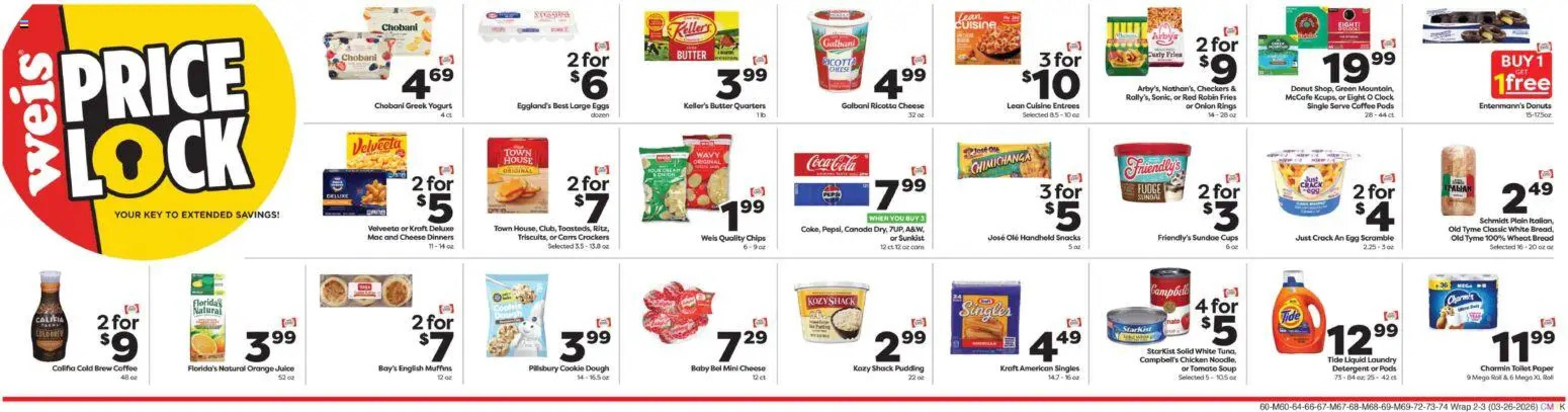 Weis Markets weekly ad