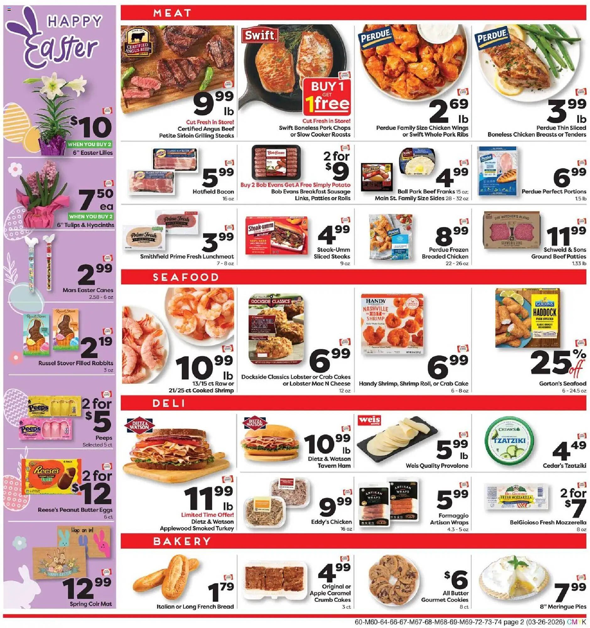 Weis Markets weekly ad