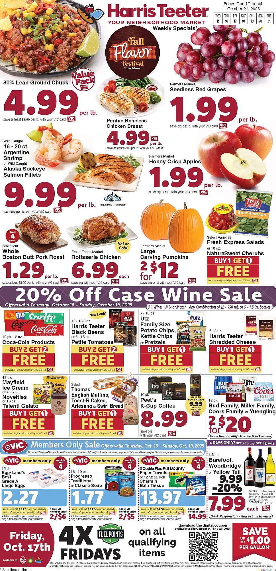 Harris Teeter weekly ad (2025-10-15 - 2025-10-21) | 1