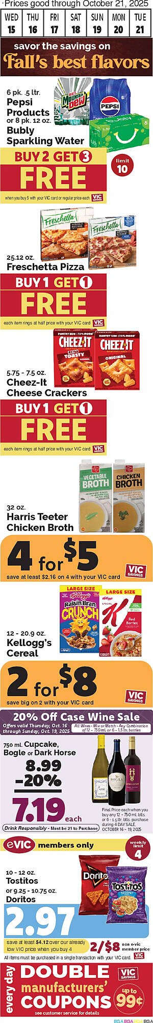 Harris Teeter weekly ad (2025-10-15 - 2025-10-21) | 2