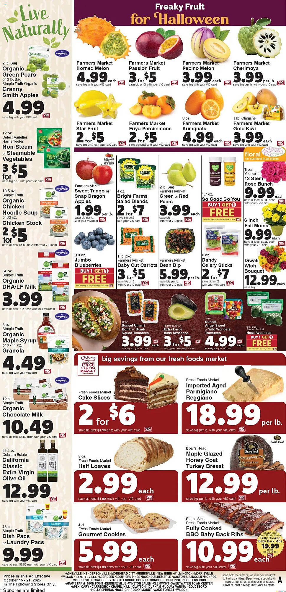 Harris Teeter weekly ad (2025-10-15 - 2025-10-21) | 10