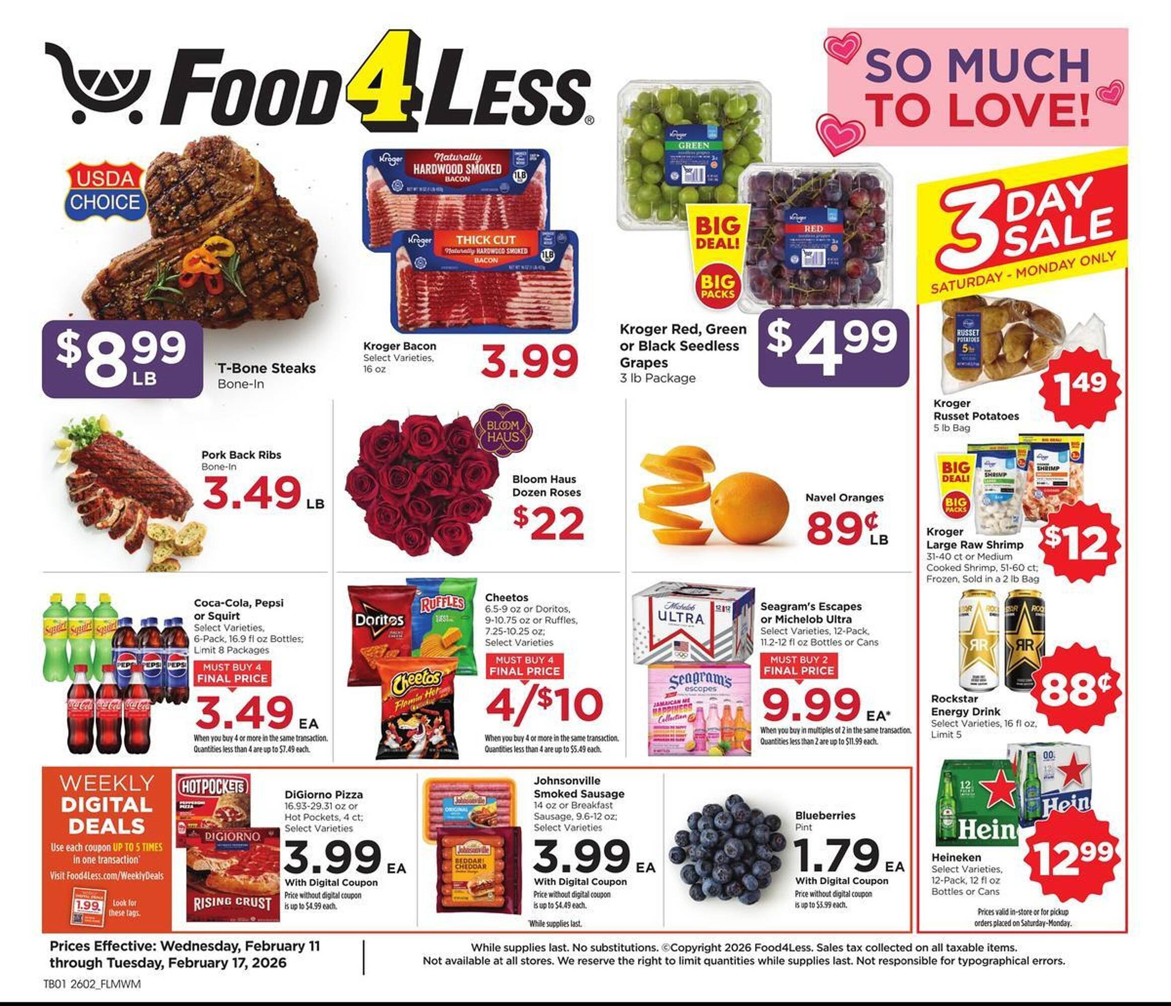 Food 4 Less weekly ad