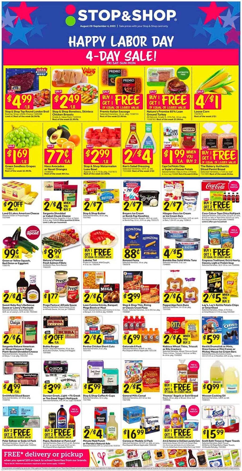 Stop&amp;Shop Weekly Ad (2025-08-29 - 2025-09-04) | 1