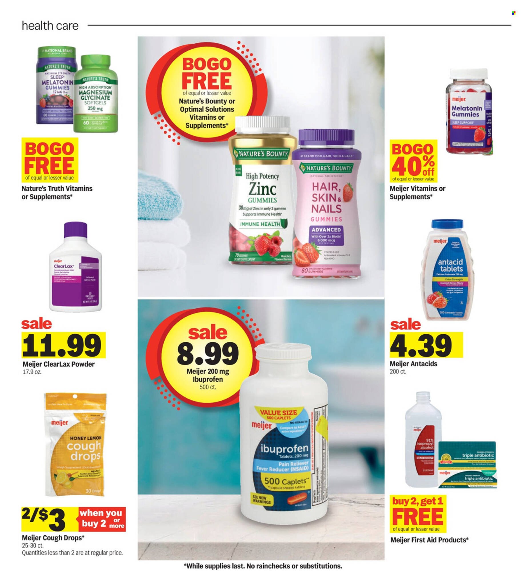 Meijer weekly ad