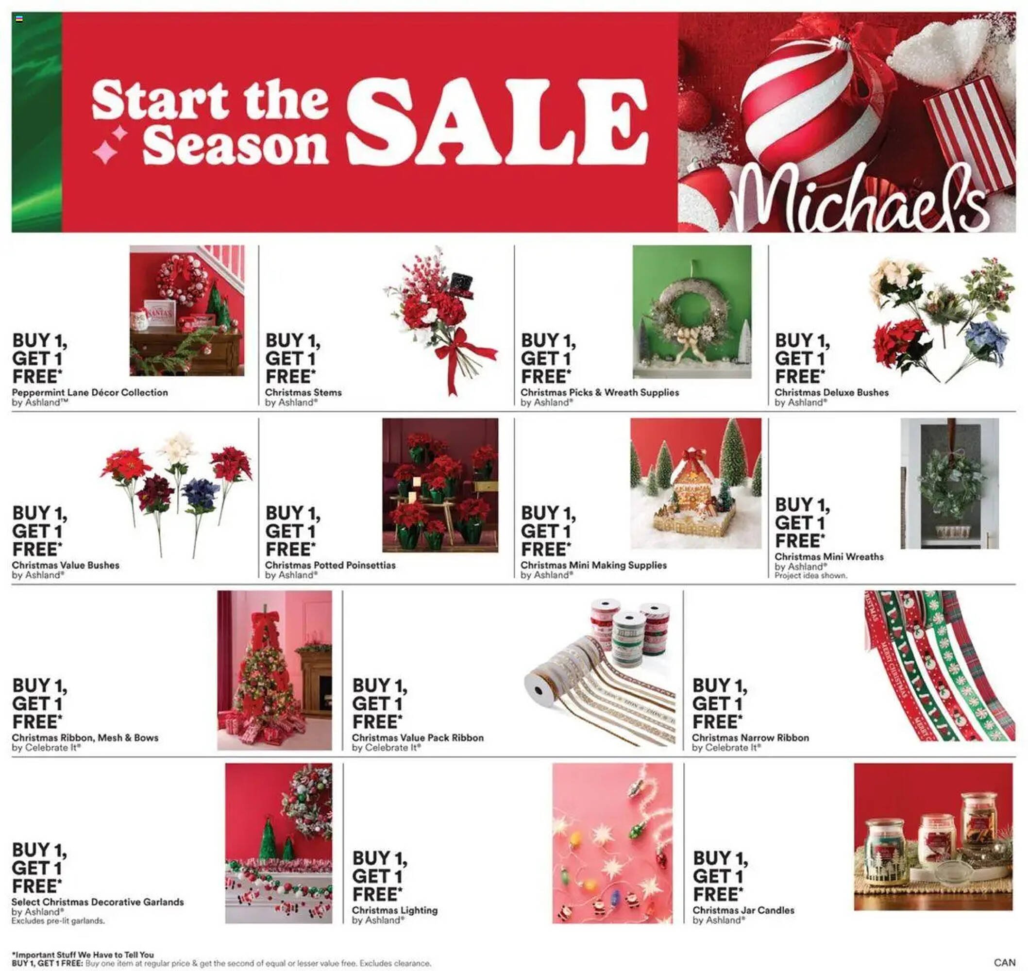 Michaels weekly ad (2025-10-20 - 2025-10-24) | 1
