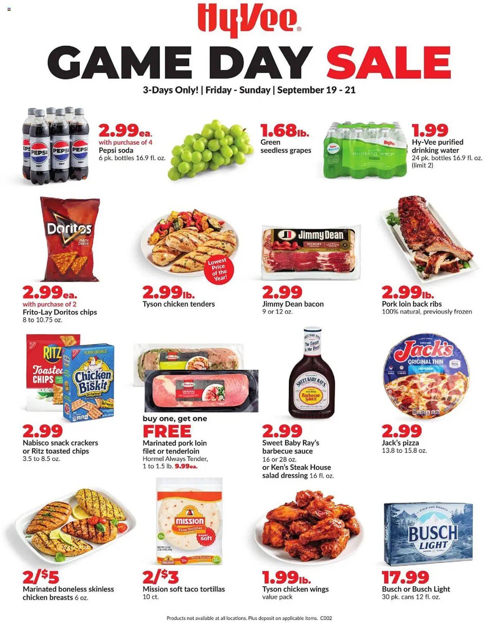 Hy-Vee weekly ad (2025-09-19 - 2025-09-21) | 1
