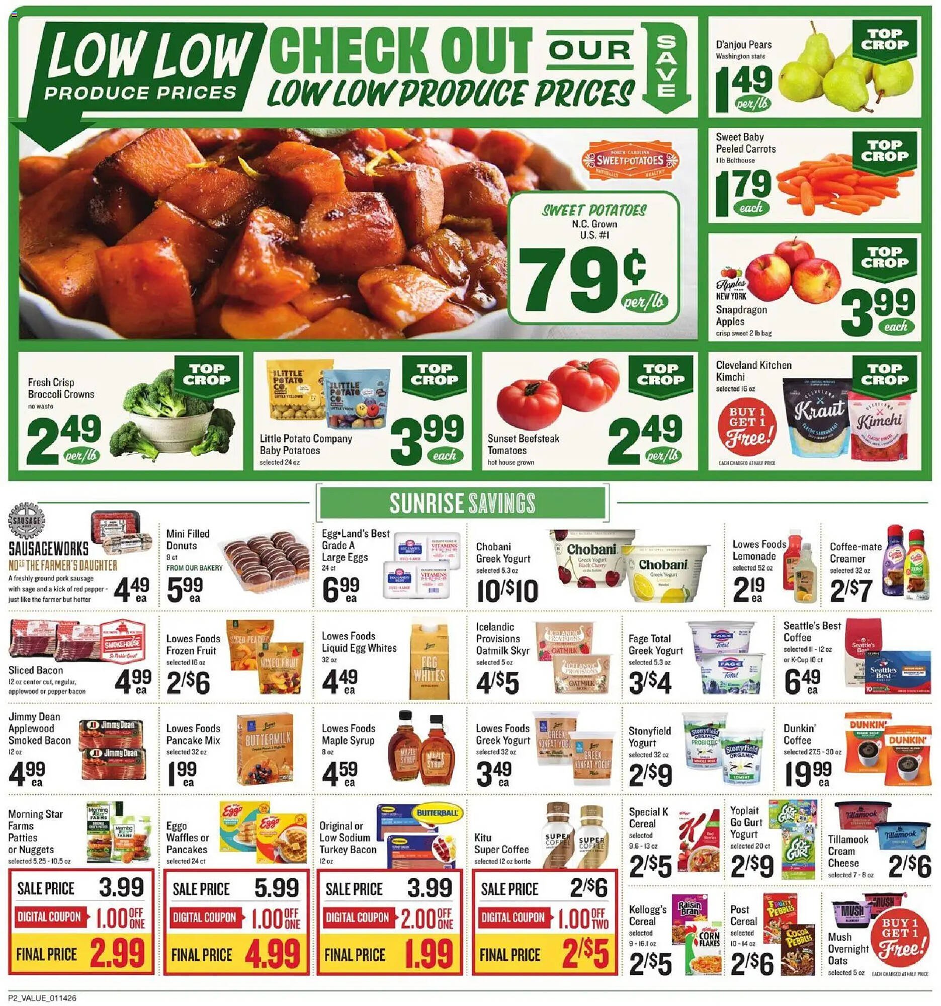 Lowes Foods weekly ad