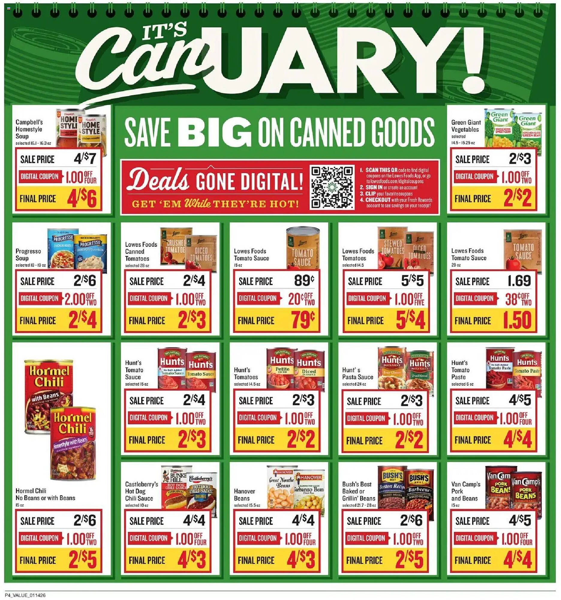 Lowes Foods weekly ad