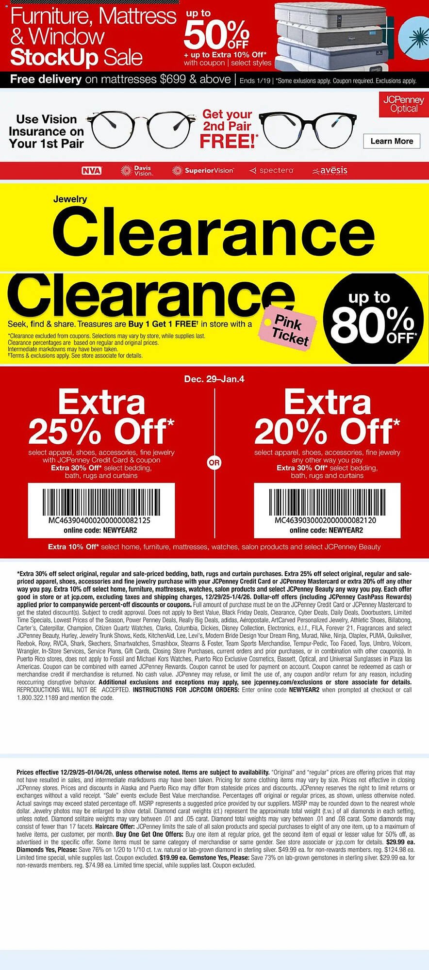 JC Penney weekly ad
