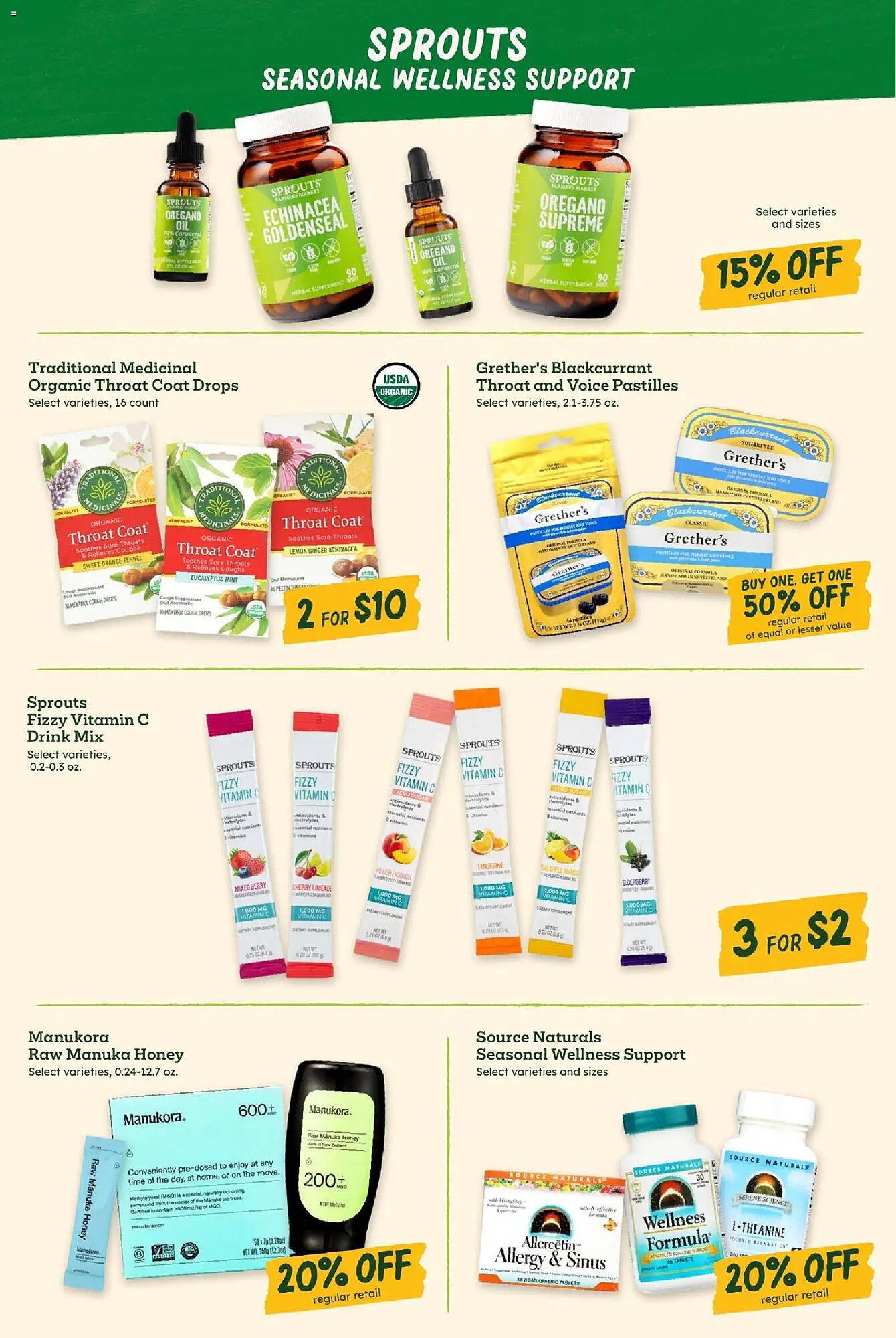 Sprouts Farmers Market weekly ad