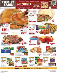 Family Fare weekly ad