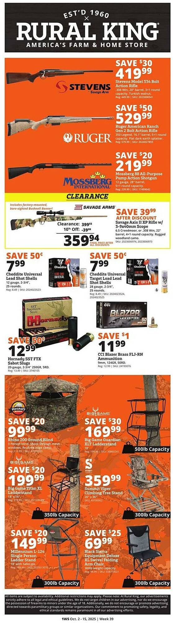 Rural King weekly ad (2025-10-02 - 2025-12-31) | 1