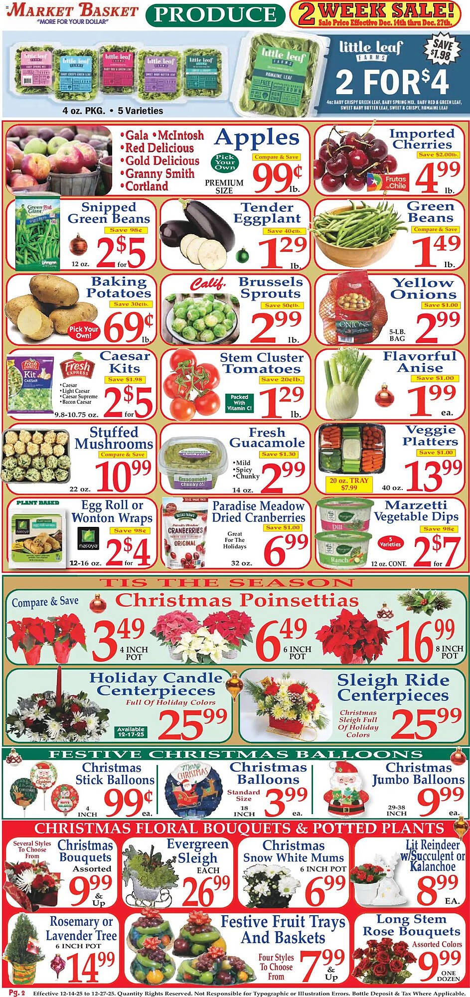 Market Basket weekly ad