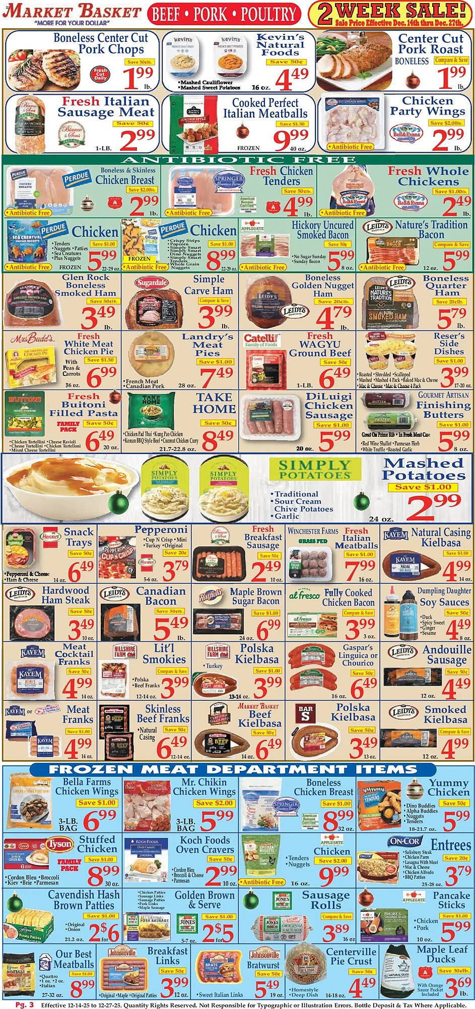 Market Basket weekly ad