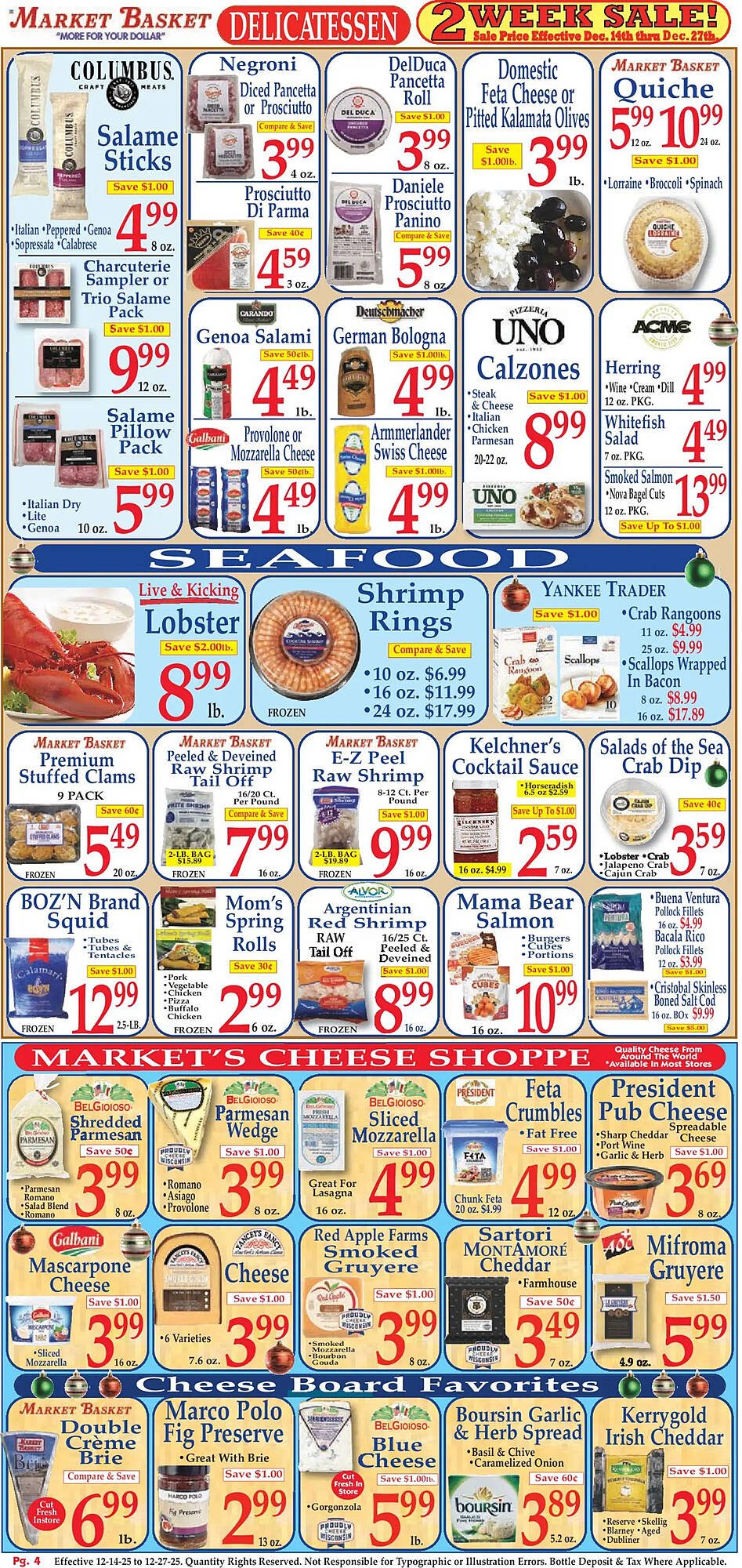 Market Basket weekly ad