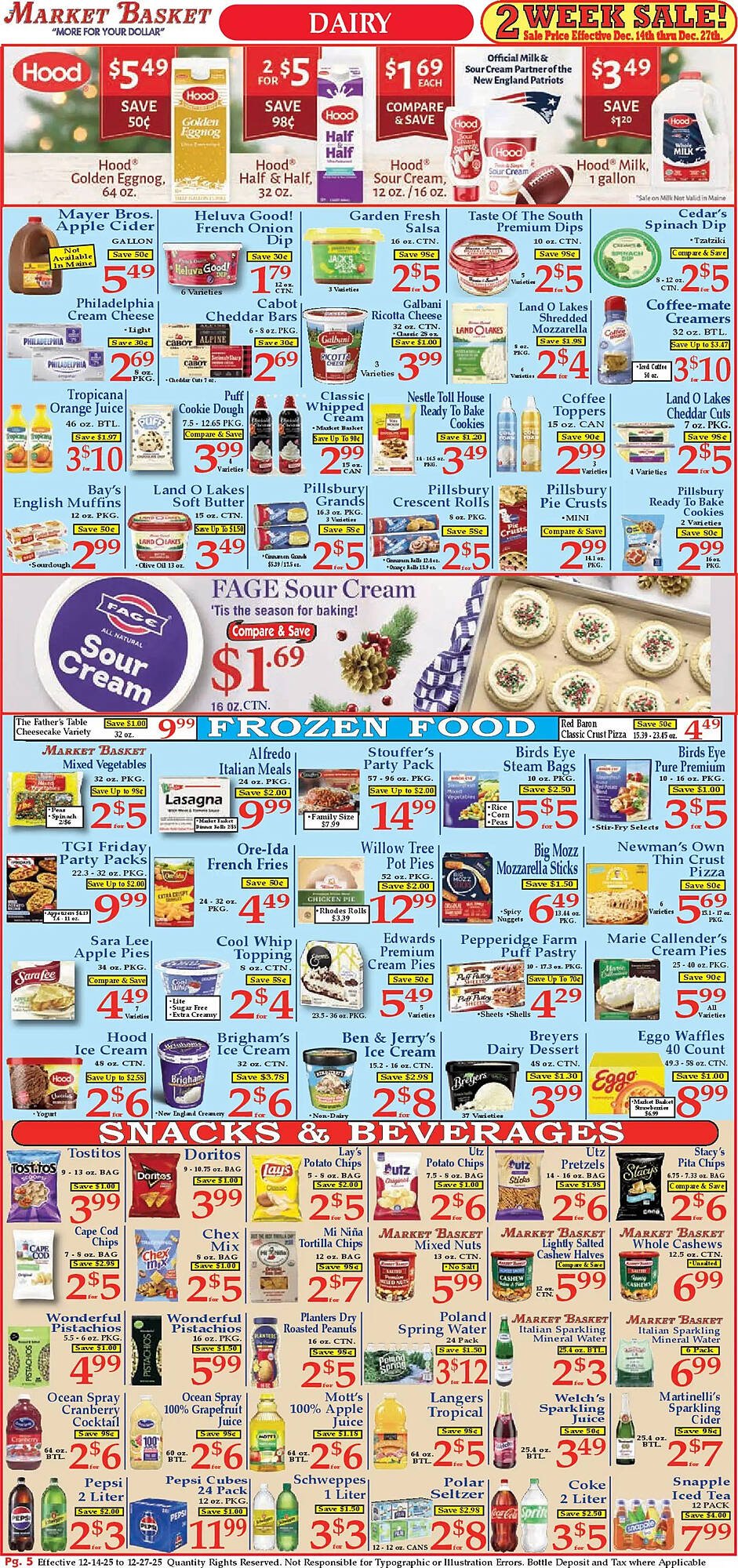 Market Basket weekly ad