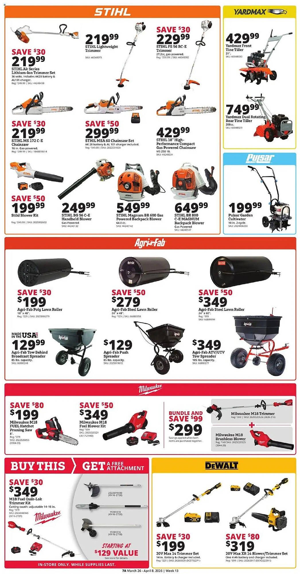 Rural King weekly ad