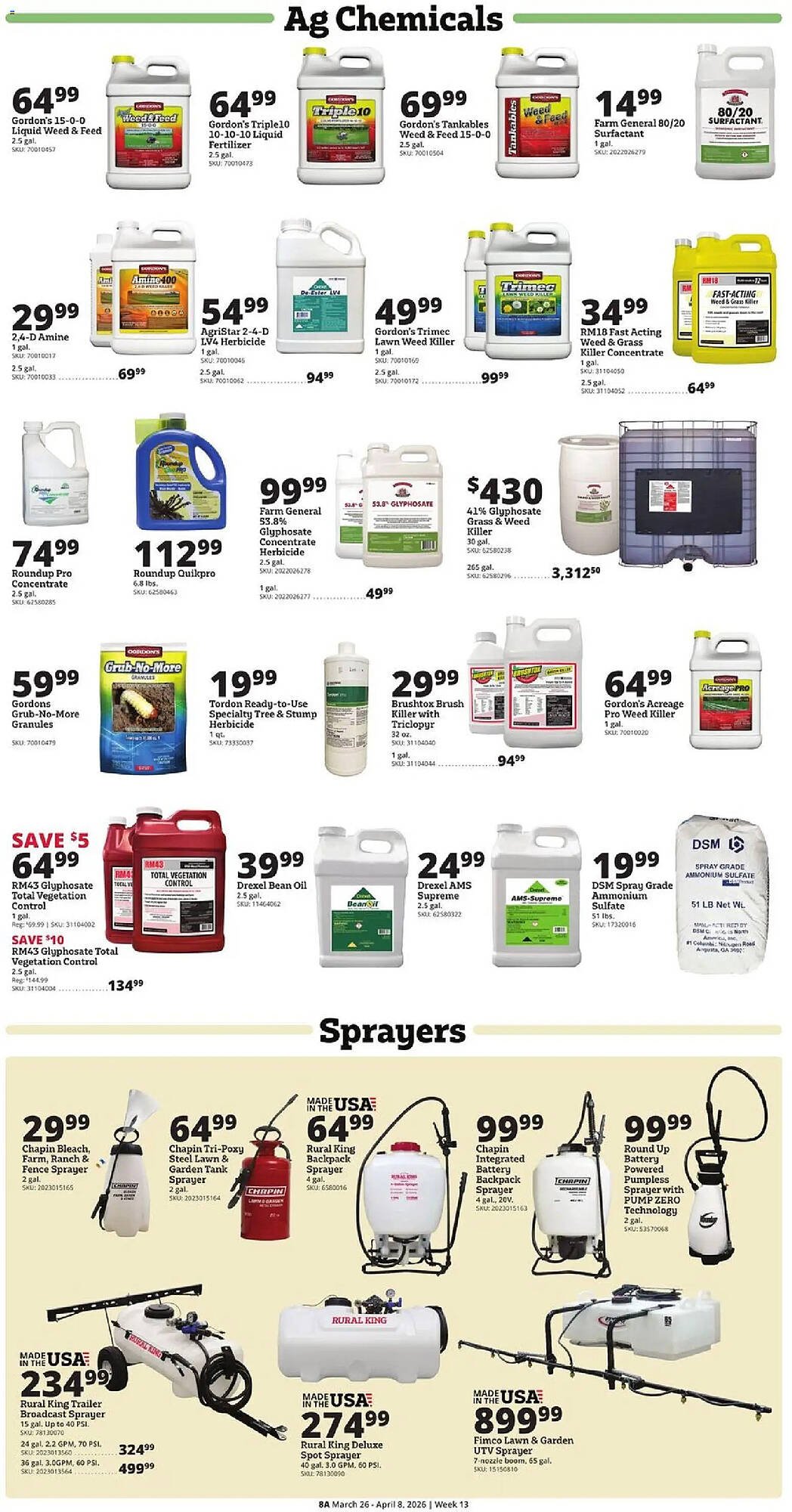 Rural King weekly ad