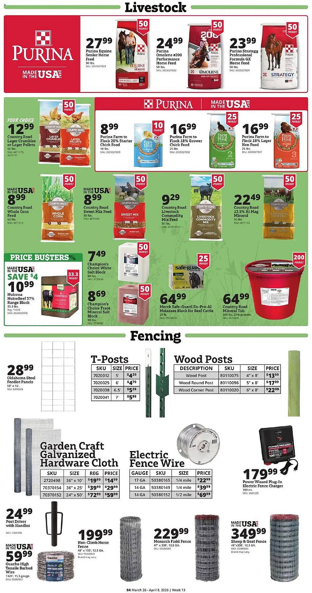 Rural King weekly ad