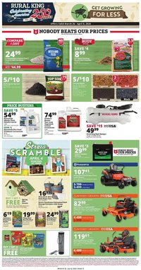 Rural King weekly ad