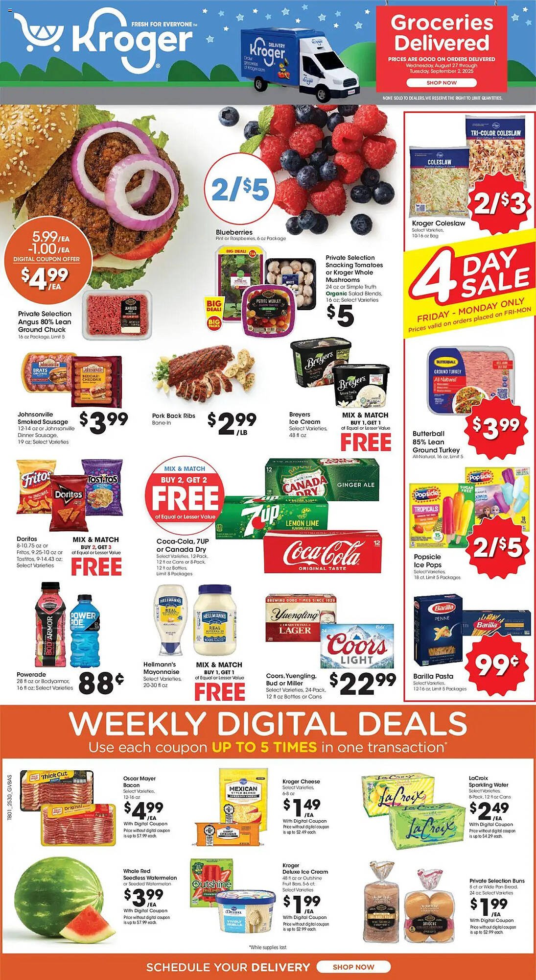Kroger Weekly Ad (2025-08-27 - 2025-09-02) | 1