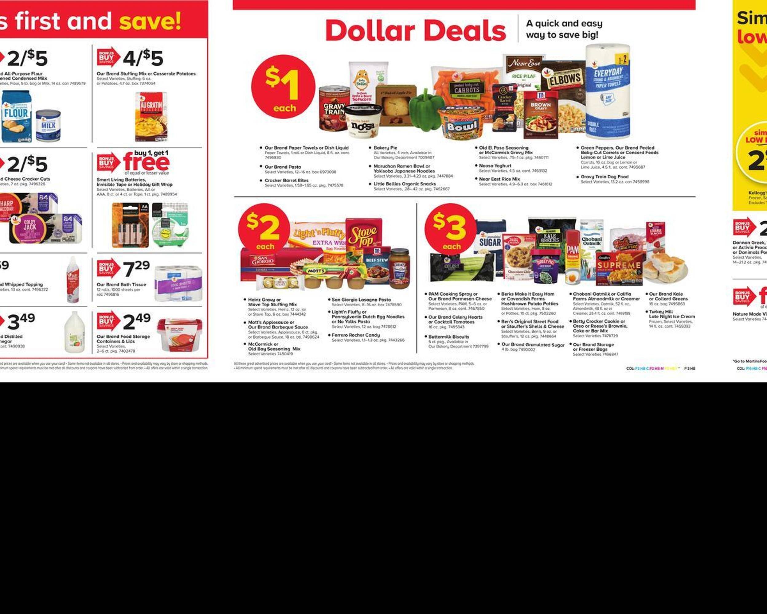 Martin&#039;s weekly ad