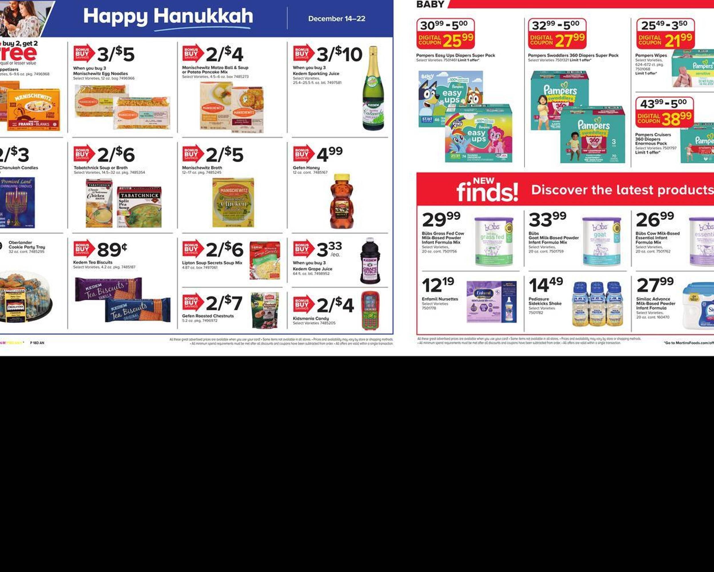 Martin&#039;s weekly ad