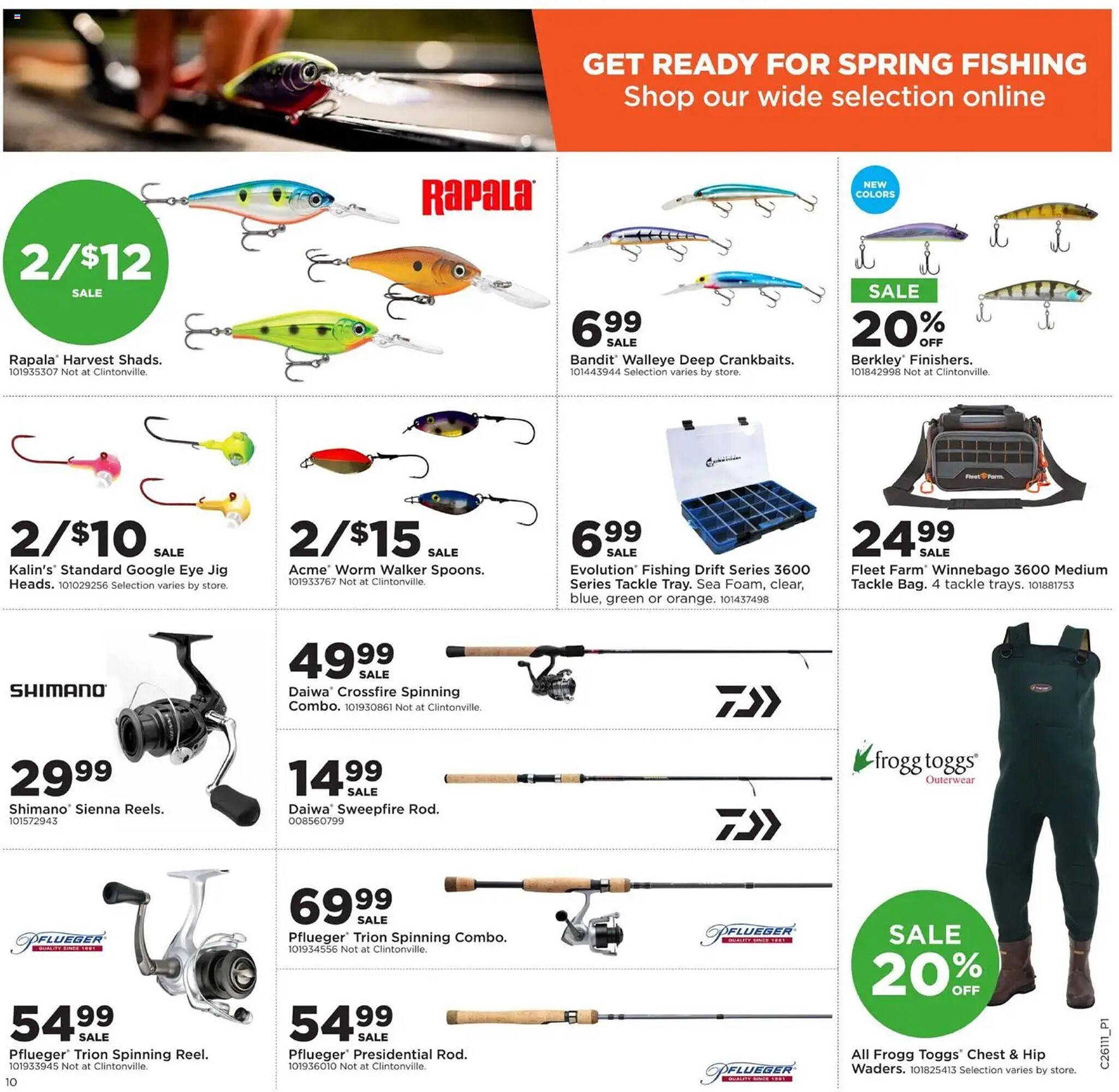 Mills Fleet Farm weekly ad