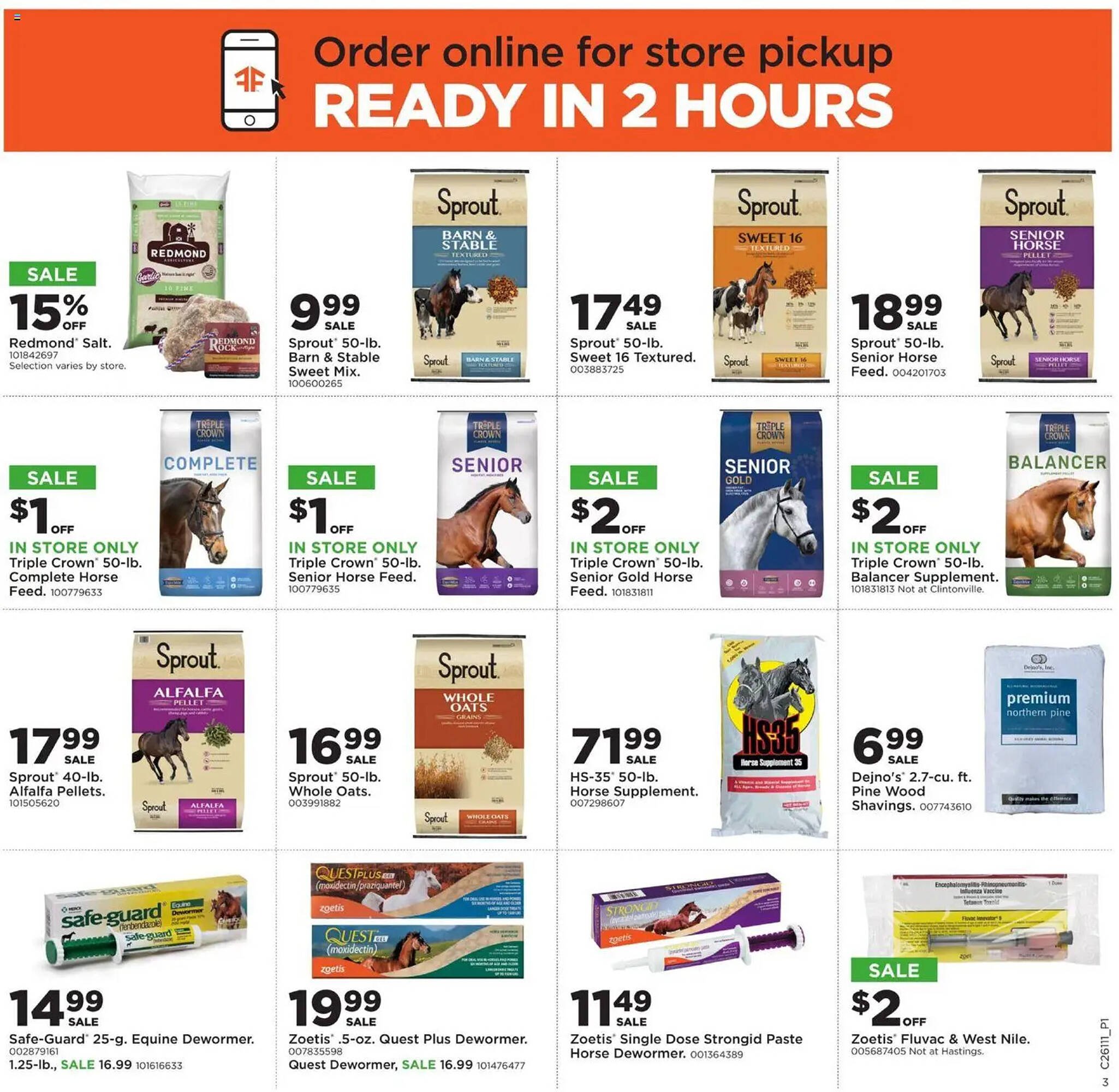 Mills Fleet Farm weekly ad