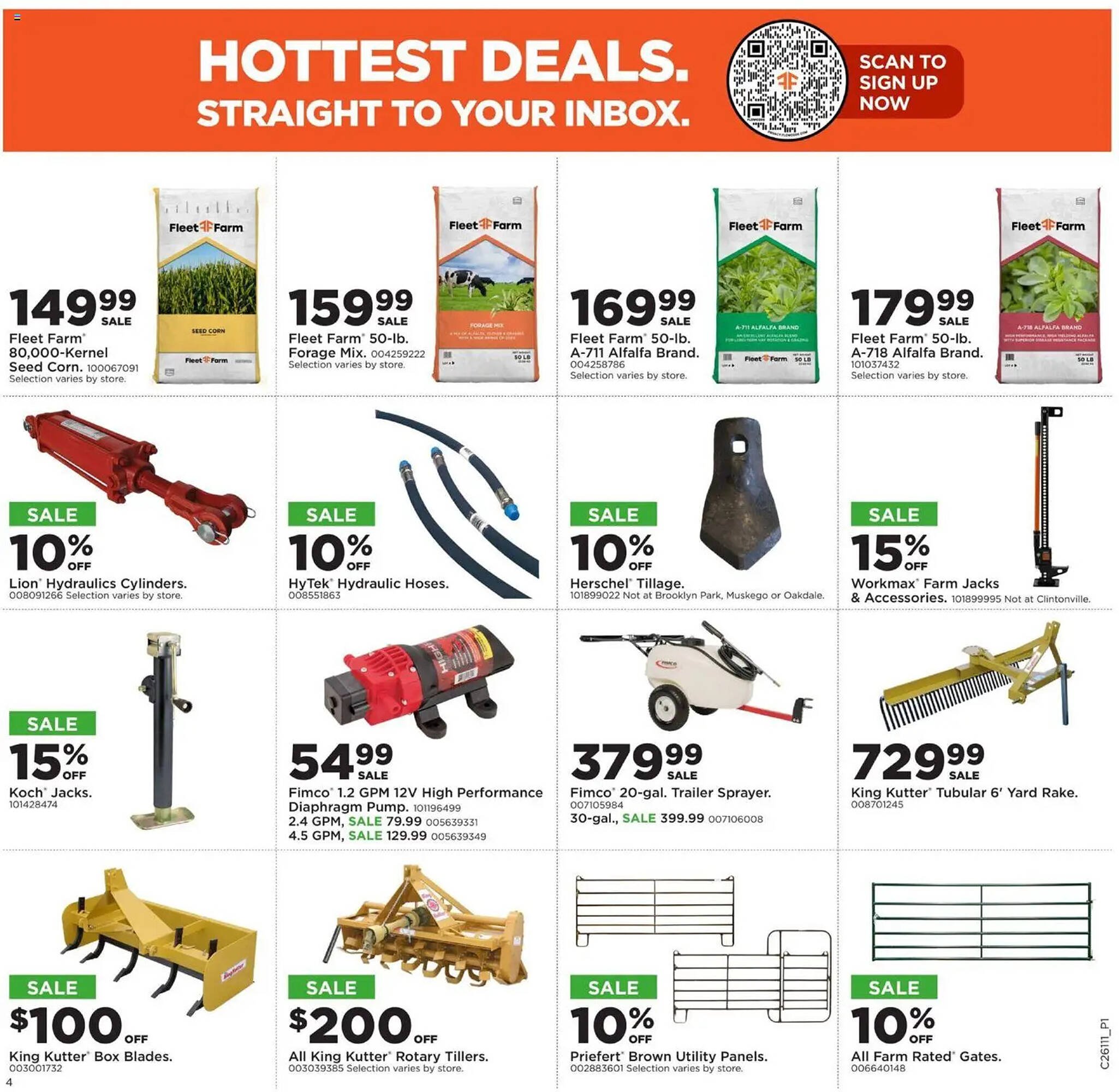 Mills Fleet Farm weekly ad