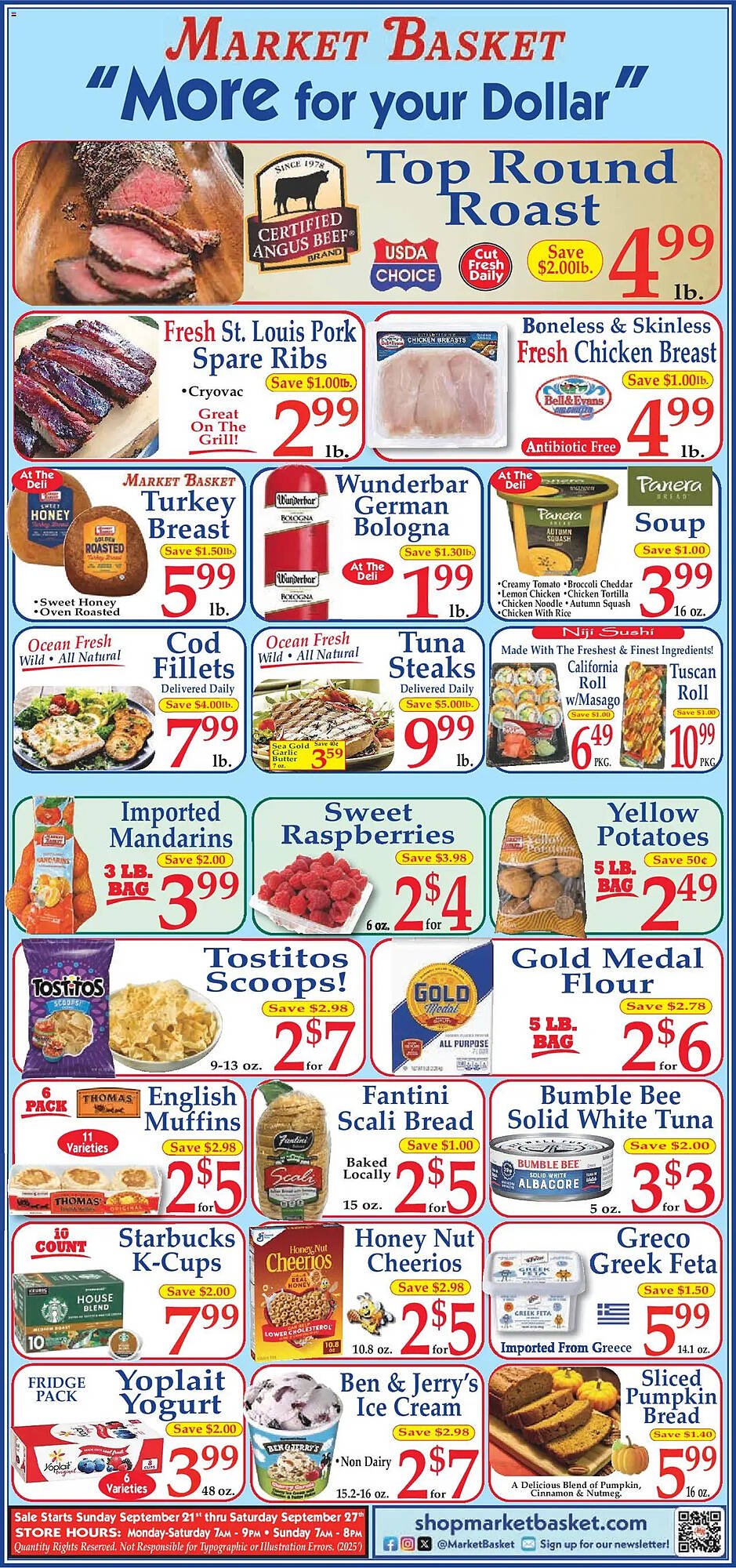 Market Basket weekly ad (2025-09-21 - 2025-09-27) | 1