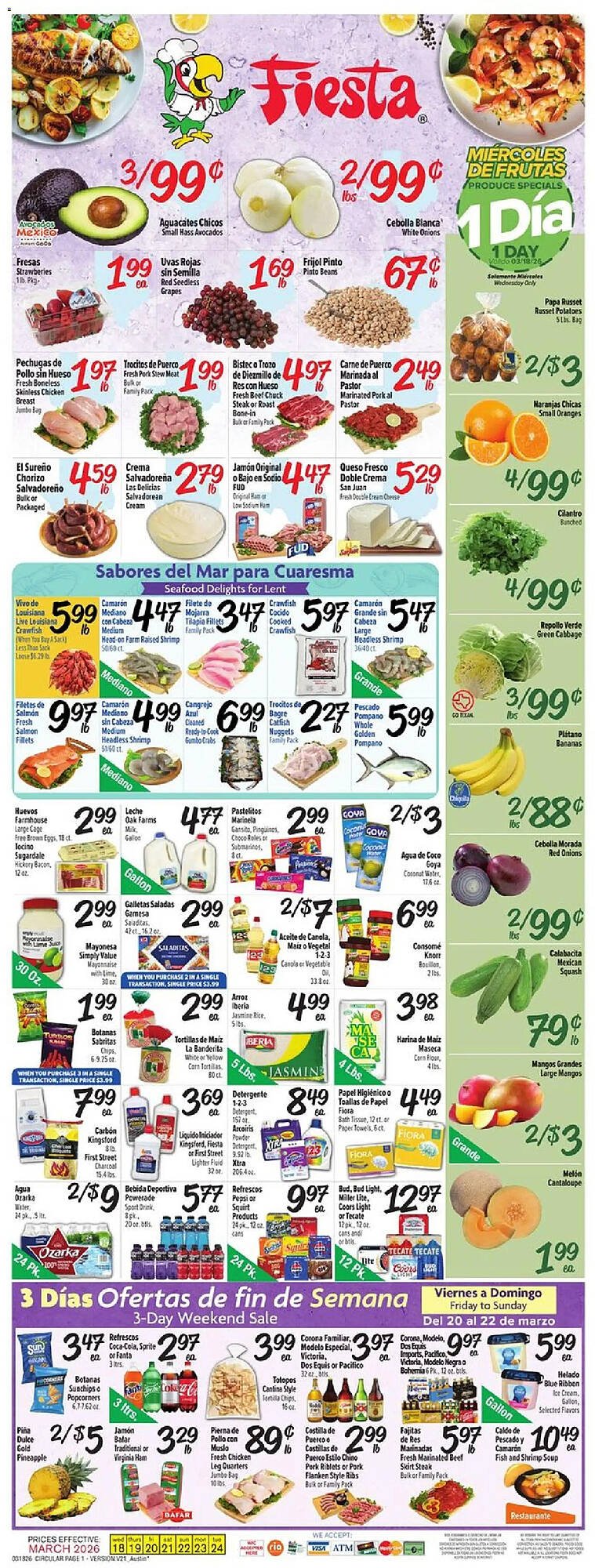 Fiesta Mart weekly ad